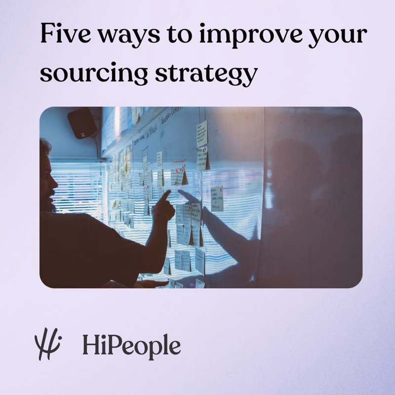 Five ways to improve your sourcing strategy