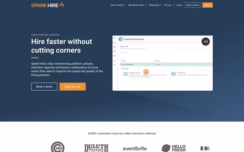 Spark Hire compared with HiPeople
