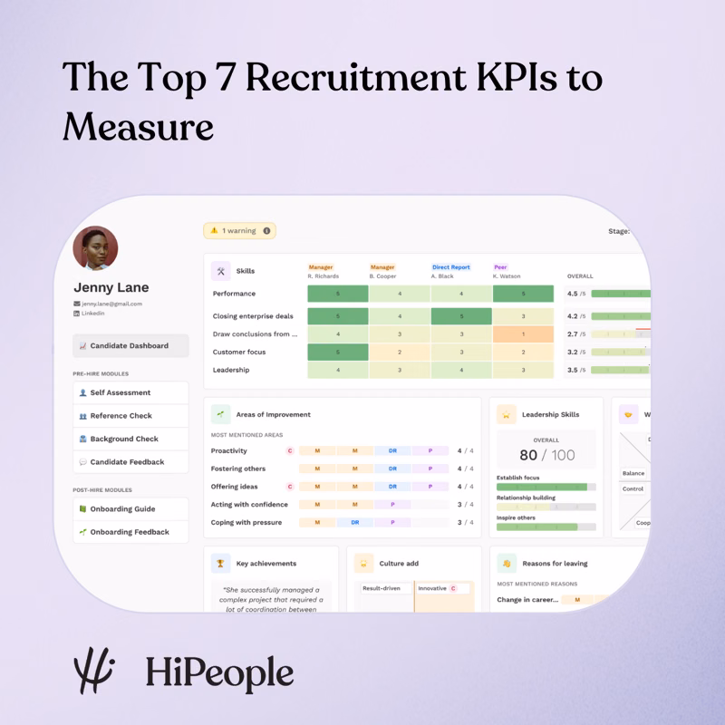 The top seven recruitment KPIs to measure