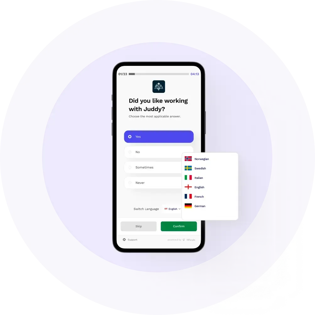 HiPeople Assessments — schneller und einfacher Prozess